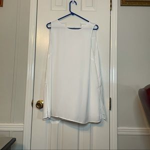 Chicos White Sleeveless Blouse/Shell